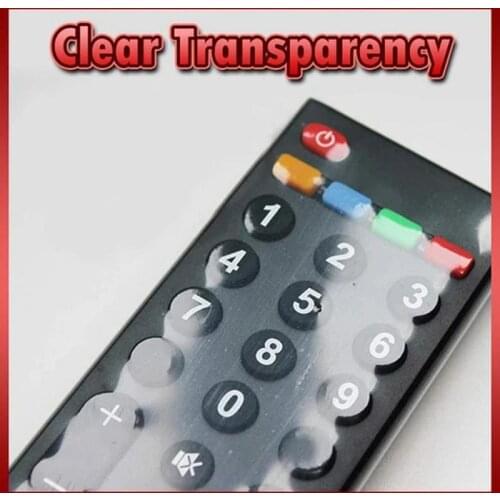 Heat Shrink Film Clear TV Air Condition Remote Control Protector Cover Home Waterproof Protective Case Moisture And Dustproof