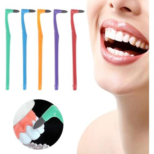 1Pcs Small Head Soft Hair Correction Teeth Braces Dental Floss Oral Tooth Care Orthodontic Toothbrush Interdental Tooth Brush