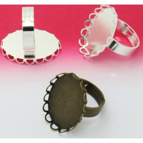 10X with 13x18mm WHOLESALE,Ray silk plate ring New fashion jewelry accessories