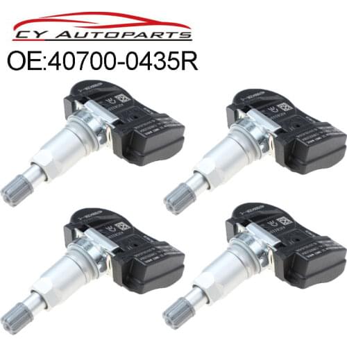 4PCS New TPMS Tire Pressure Sensor For Renault Megane For Laguna Fluence For Latitude 433MHZ 40700-0435R 407000435R S180052064Z