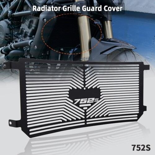 For Beneli 752s 2018-2019 Motorcycle Accessories Radiator Grille Cover Guard For Beneli 752 s With LOGO Radiator Guard Protector