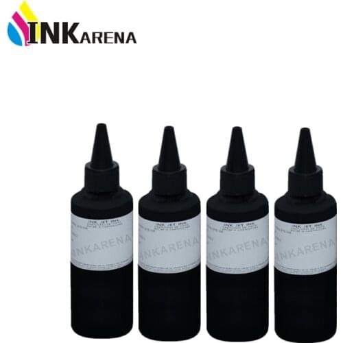 INKARENA Black Printer ink Refill Ink kit Inkjet Replacement for HP for Epson for Canon for Brother CISS system 400ml Bulk ink