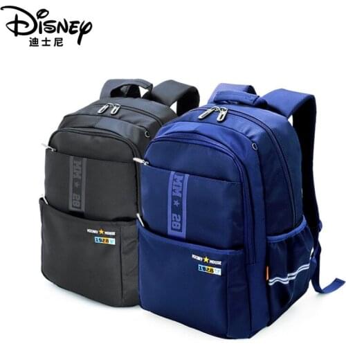 Disney Mickey student backpack boys and girls universal children 4-9 years old large capacity breathable waterproof travel bag