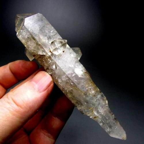 105g Elestial Skeletal Scepter Quartz DT - crystals and stones healing Mineral specimen Home Decor feng shui decoration G11198