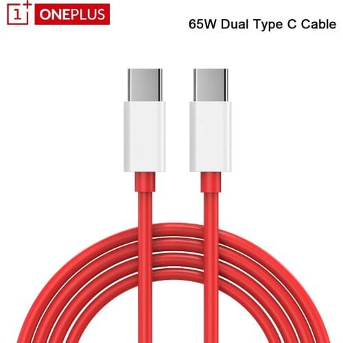 Oneplus USB C To Type C Cable 65W Warp Quick Charging PD Data Line For One Plus 1+ 9 8 8T 7 7T Pro 9R Nord N10 N100 6 6T 5 5T 3