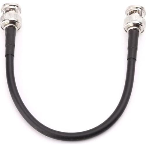 BNC Male To BNC Male RG58 Pigtail Cable 20cm Connector Crimp Coax Cables