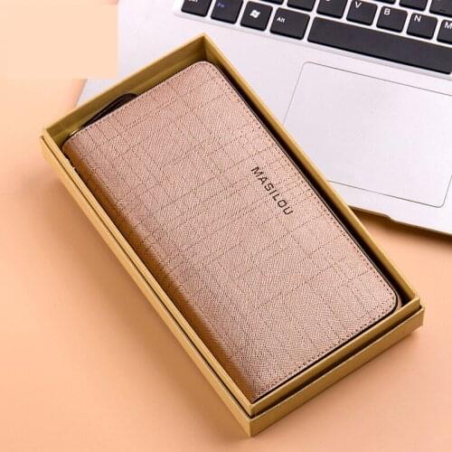Womens Wallets Leather High Quality Fashion Female Solid Color Zipper Coin Purse Ladies Design Card Holder Clutch Money Clip
