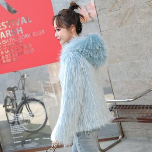 Luyaoskyen Short Fur Coats