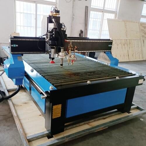 Mini 135 Plasma Cutting Machine With Drilling Head/CNC Plasma Cutter Table for Sale/ Flame Plasma Machine CNC Cutter