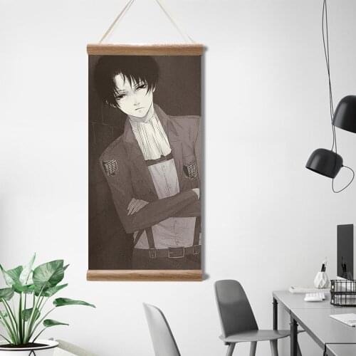 Anime Posters Attack on Titan Poster Canvas Painting Wall Posters Wall Art Decorative Prints Wall Painting Home Decor Picture