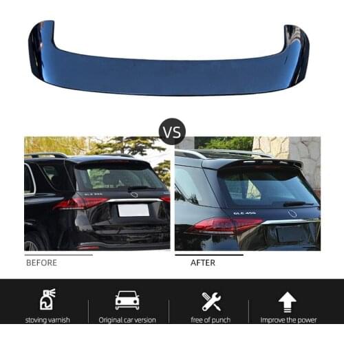 Suitable For Its Mercedes Benz 20 Models Gle Special Fixed Wind Tail Spoiler Sub Baking Paint Top Wing Exterior Decoration