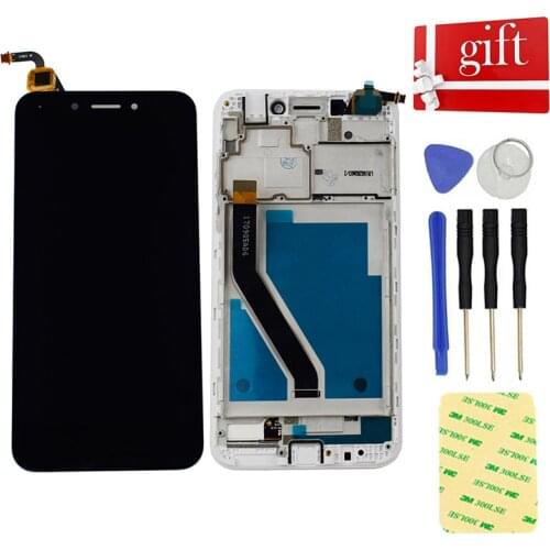LCD For Huawei Honor 6A DLI-L22 DLI-L01 DLI-TL20 DLI-AL10 LCD Display Panel Module Touch Screen Digitizer Sensor Assembly Frame