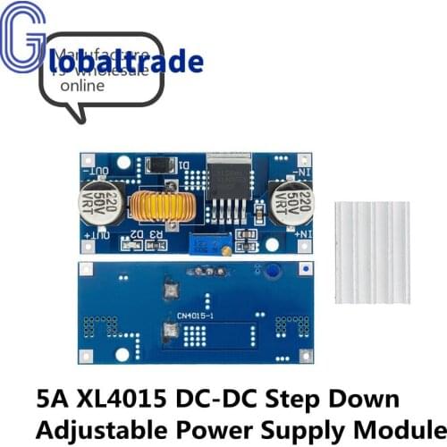 1PCS 5A XL4015 DC-DC Step Down Adjustable Power Supply Module LED Lithium Charger SONGXIN Manufacturers Wholesale Online