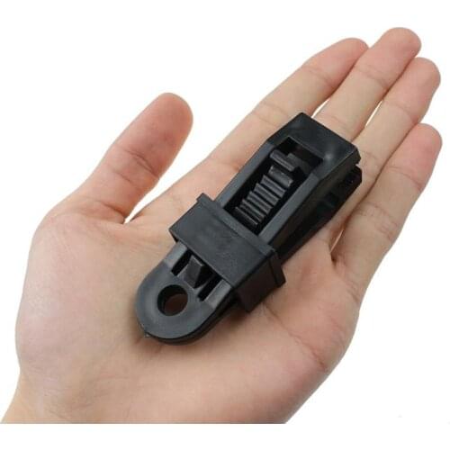 1Pc Adjustable Durable Firm Plastic Clip Mask Tighten For Camping Tarpaulins Wind Rope Awnings Tents Masks Plastic Clip