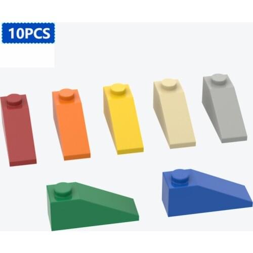 10PCS Brick Parts DIY 4286 3x1 Inclined Brick high-tech Parts Compatible Brands Educational Parts Toys