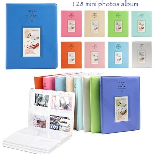 128 Photos Album for Fujifilm Instax Mini 8 8+ 9 70 7s 25 26 50s 90 Film, Instax Share SP-1 SP-2, Polaroid PIC-300 Z2300 Film