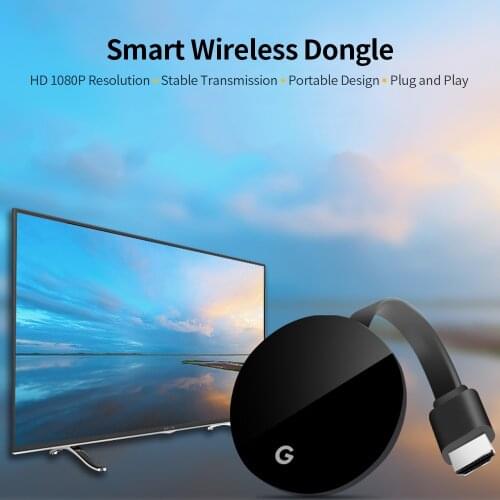 1080P Wireless Screen Converter Support Wireless Dongle WiFi Display Dongle HD Airplay/Miracast/DLNA Google Chrome