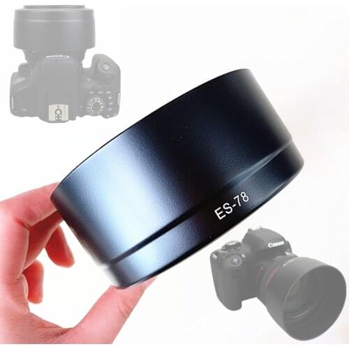 3pcs Lens Hood Sunshade replace ES-78 for Canon EF 50mm f/1.2L USM
