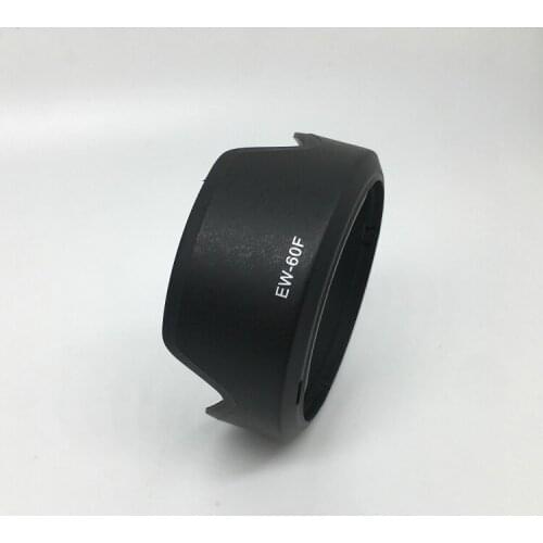 Camera Lens Hood EW60F Bayonet Mount EW-60F for Canon M5 M6 With EF-M 18-150mm f/3.5-6.3 IS STM 55mm Filter Diameter Lens