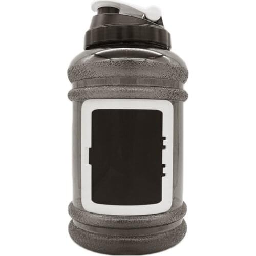 2.2L Large Big BPA Free Sport Gym Training Drink Water Bottle Cap Kettle Workout