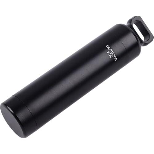 Outdoor Airtight Waterproof Pill Fob Match Case Battery Capsule Holder Cigarette Dry Box Medicine Storage Container Seal Bottle