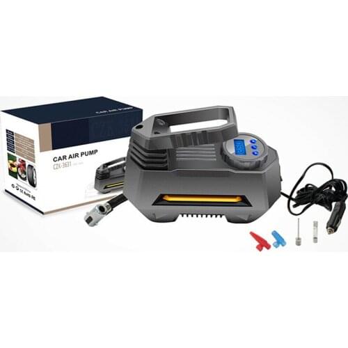 Digital Display Tyre Pressure Car Pump Gauge Air Compressor Portable Car Tire Inflator Pump Electric Auto For Travel Boat