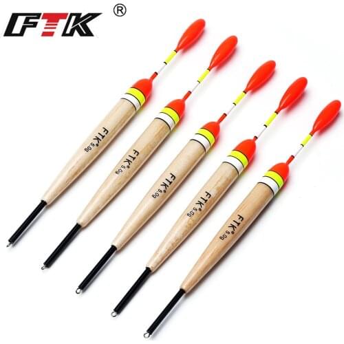 FTK Barguzinsky Fir 10Pcs/Lot Fishing Float Length 17-20cm For Carp Fishing Float Weight 2g-5g