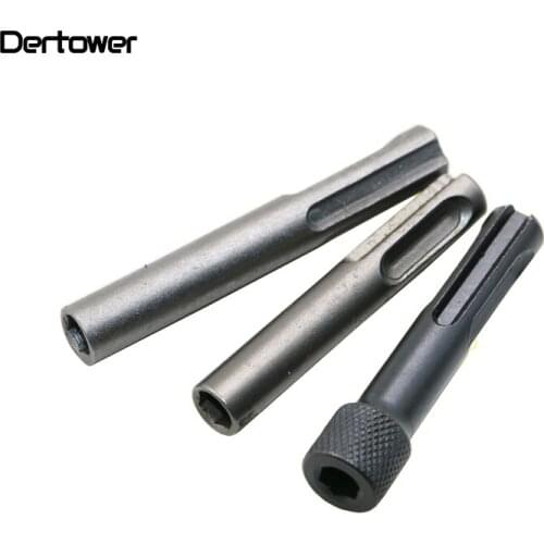 3pcs Adaptors Hex Shank Drill Bit Chuck Adaptor SDS Converter Nut Impact Driver Set For Drilling Tools 1/4" Hammer Drilling