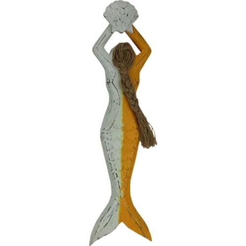 Mermaid Wall Decor, Wooden Decoration, Home, Workplace, Office, Bar, Hotel Ornaments, Quality Gift, Handicraft, Wall Decoration