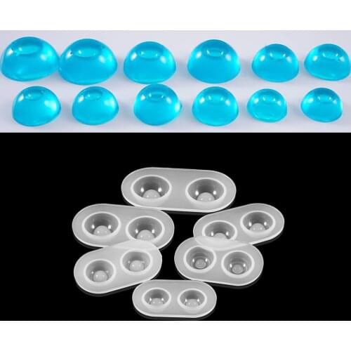 Doll Eyes Silicone Molds 8 Sizes Resin Pendant Mirror Crafts Making Mould Epoxy Resin Molds For Handmade DIY Jewelry Accessories