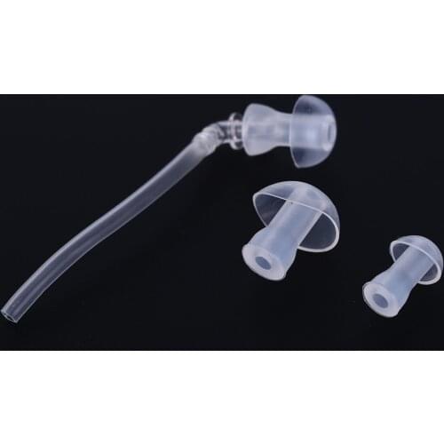 L M S Size Clear Hearing Aid Earplug Tube Tubes + Domes Hearing Aids Accessories Domes with Sound
