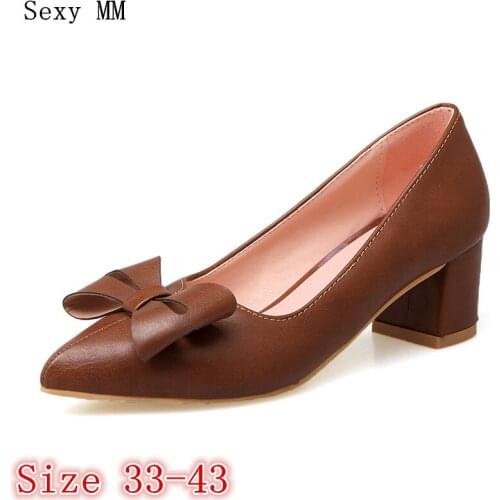 High Heels Women Pumps High Heel Shoes Stiletto Woman Party Wedding Shoes Ladies Kitten Heels scarpin Plus Size 33 - 40 41 42 43