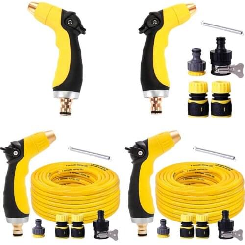 VODOOL High Pressure Car Washing Water Gun Washer Cleaning Water Spray Nozzle Household Garden Watering Sprinkle Tools With Hose