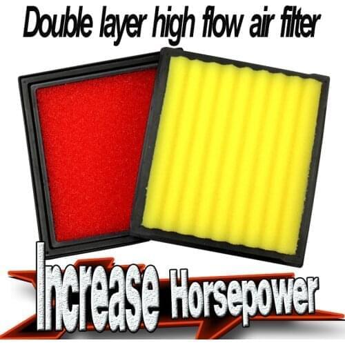 2pcs/set high flow air filter Improve horsepower for Infiniti G37 G25 G35 EX35 EX37 qx50 q60 q40 (2 required)