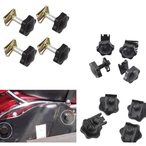 Saddlebag Lock Mount Security Theft Deterrent Bracket Hardware Screw Bolt For Harley Touring Glides Road King 93-16