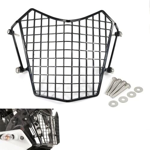 Motorcycle Headlight Guard Front Light Headlamp Grille Guard Cover Protector Fit For Yamaha Tenere 700 XTZ690 2019-2020