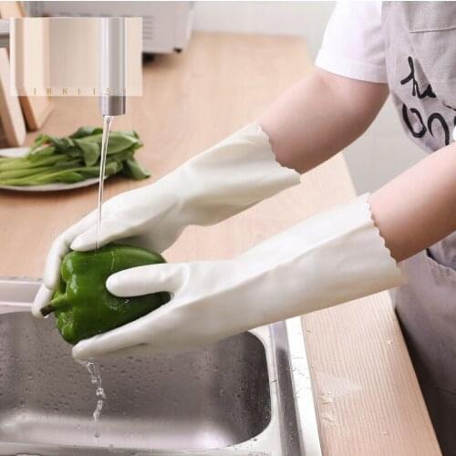 Winter Kitchen Household Dishwashing Gloves Dish Washing Gloves Rubber Gloves for Washing clothes Cleaning Gloves for Dishes