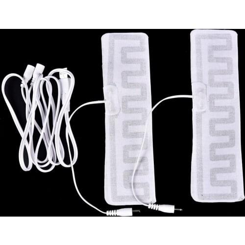1 Pair High Quality 5V Usb Insoles Electric Heated Gloves Heat Pads Hot Compress Shoulder Knee Shoes