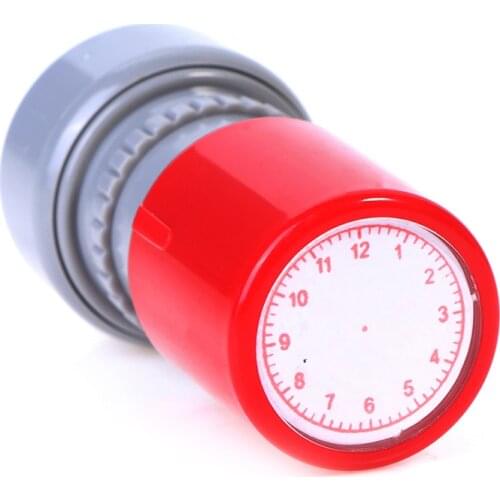 1PC Learning Recognition Teacher Teaching Seal Clock Dial Stamps Primary School Seal Kids Children Toys 20mm In Diameter New