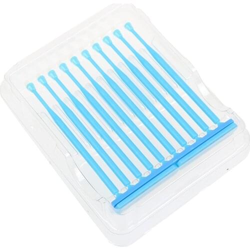10pcs=1 Box Dental Disposable Adhesive Tip Applicator For Tooth Crown Porcelain Veneer Teeth Whitening Hot Sale