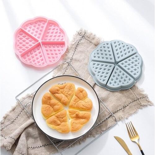 5 Heart Shaped Waffle Mould Cake Baking Mould DIY Household High Temperature Waffle Making Tool Kitchen Baking Supplies