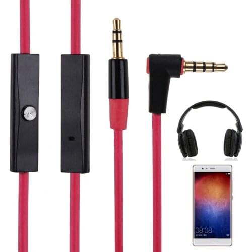 3.5mm remplacement L Câble audio Cordon avec micro pour Monster Beats By Dr Dre