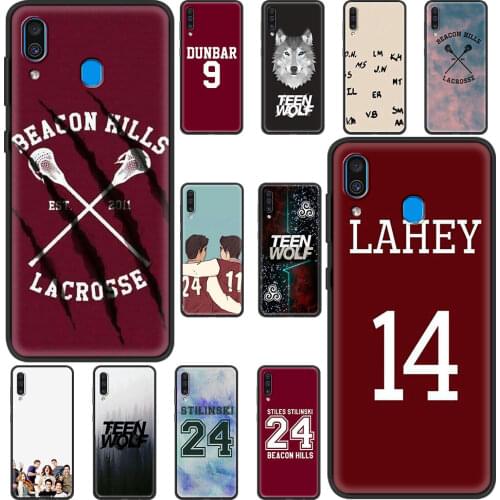 Teen Wolf Case For Samsung Galaxy A50 A10 A70 A30 A20e A40 A20s A20 A10s A50s Soft Phone Cover Funda BacK Shell Luxury Coque Sac