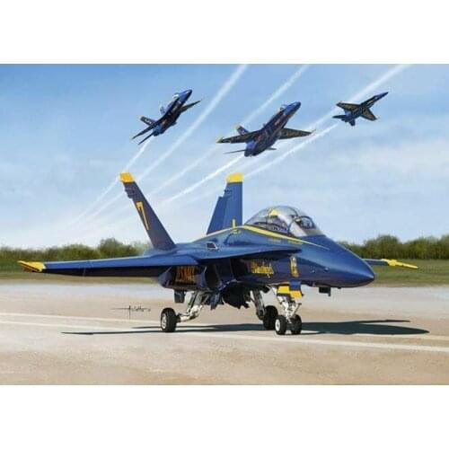 KINETIC K48073 1/48 Scale Model Kit F/A-18A/B/C/D BLUE ANGELS 2017