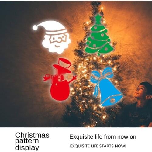 Creative Household Christmas Atmosphere Projection Lamp, Casing With Waterproof ABS, Can Be Used In Party Outdoor Yard