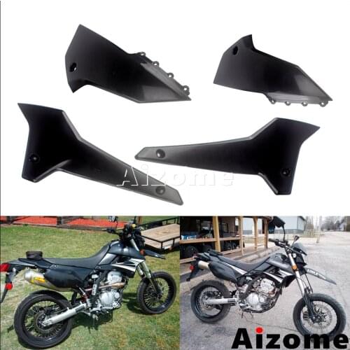 Motorcycle Dirt Bike Oil Tank Covers Front Side Panel Cowl Fairing For Kawasaki KLX250 D-Tracker X 2008-2019 KLX250S KLX250SF