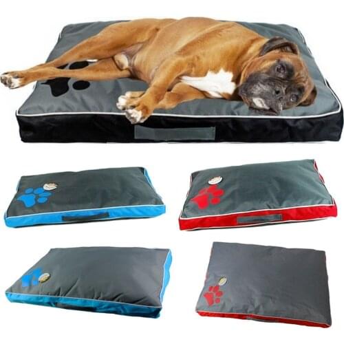 Washable Big Dog Bed Pet Soft Large Dog Cushion Kennel Pet Cozy Sofa Puppy Mat Cat Bed Husky Labrador Teddy Lounger Pet Bedding