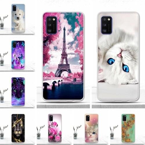 Soft TPU Case For Samsung A41 Case Silicone Back Cover For Samsung Galaxy A41 GalaxyA41 A 41 A415 SM-A415 Phone Case Funda Coque