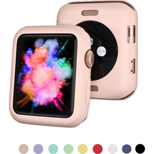 Candy Soft Silicone Case for Apple Watch 6 SE 5 4 3 2 1 42MM 38MM Cover Protection Shell for iWatch 4 5 6 3 2 40MM 44MM Bumper