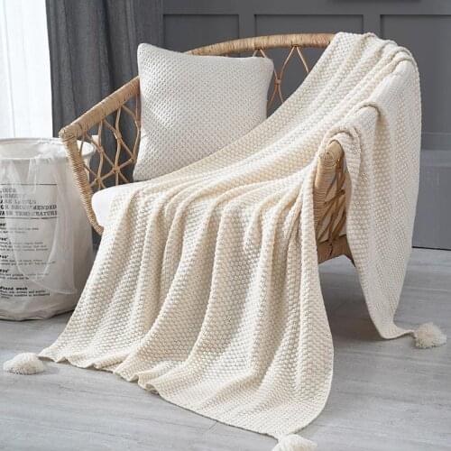 45 Nordic sofa 2020 Newblanket blanket office siesta shawl blanket knitted wool blanket leisure air conditioning blanket